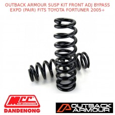 OUTBACK ARMOUR SUSP KIT FRONT ADJ BYPASS EXPD (PAIR) FITS TOYOTA FORTUNER 2005+